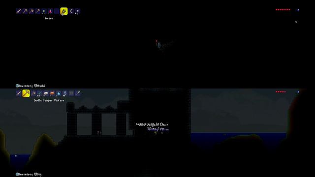 Terraria PS4 - Bros Split Screen Survival - "HEAVEN!" [2]