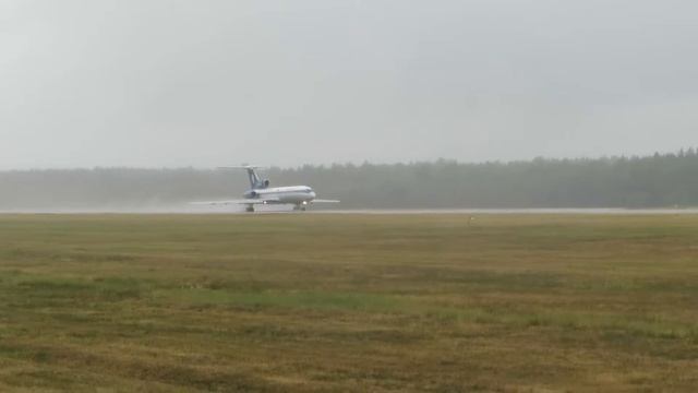 Ту-154м Белавиа - Вылет из аэропорта Минск-2 UMMS
