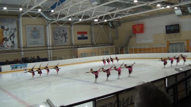 2023-04-15 Финал Кубка России. Команда "Парадиз". Короткая программа. I место.