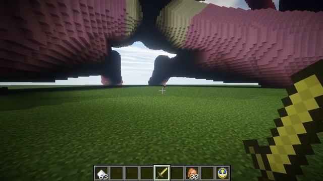 Minecraft BIG JUMP! Girl Statue Challenge!