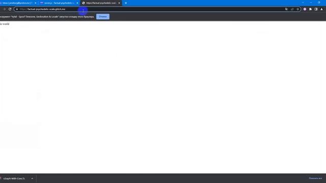 V2ray install Glitch.com