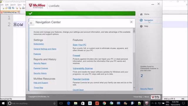How To Disable & Enable Mcafee Antivirus