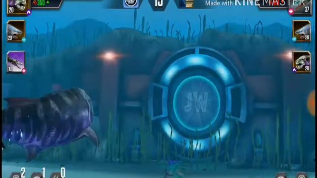 Jurassic World The Game 22 cерия Первый морской гибрид Лептостега. Финал прохождения.