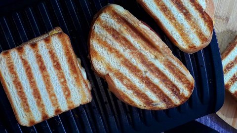 Хрустящие Бутерброды на Гриле Готовятся Очень Быстро. Попробуйте!