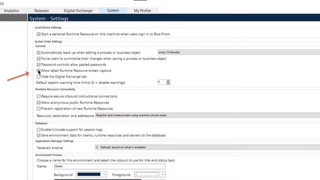 How to set up and use Exception Screen Capture in Blue Prism