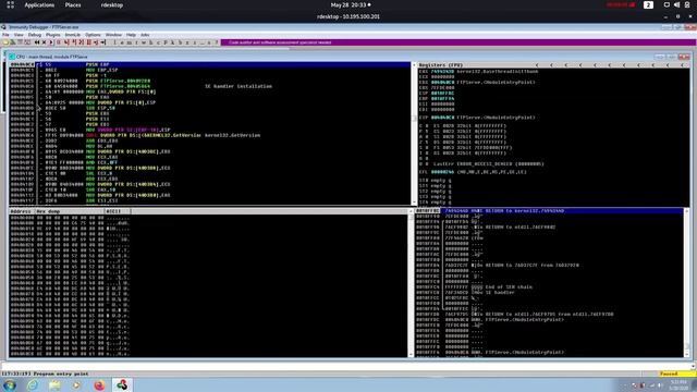 Buffer_Helper /Buffer overflow windows FTP Server