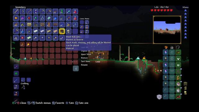 Terraria c c ep 7 é mais fácil  derrotar o olho de chulu do que o king slime