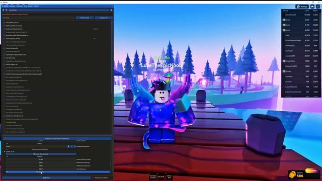 My roblox reshade settings