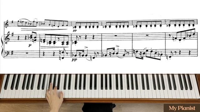 Dvořák - Sonatina in G, Op.100 for Violin and Piano, 1st Mov: Piano Accompaniment [Very Slow]