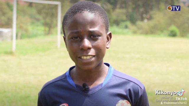 kikonyogo @Excel soccer academy in 2023 in amatch against prostart vs Excel soccer academy