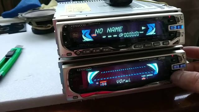 Kenwood M707 + D707