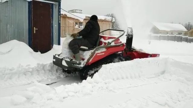 Снегоротор минитрактор YANMAR