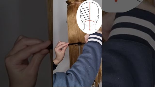 Haircut on the occipital block/ Bob haircut