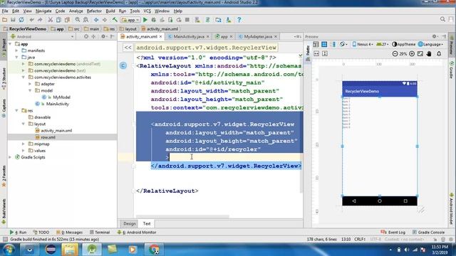 Android RecyclerView | CardView | Example In Hindi | Recyclerview + Cardview with GridLayout #8