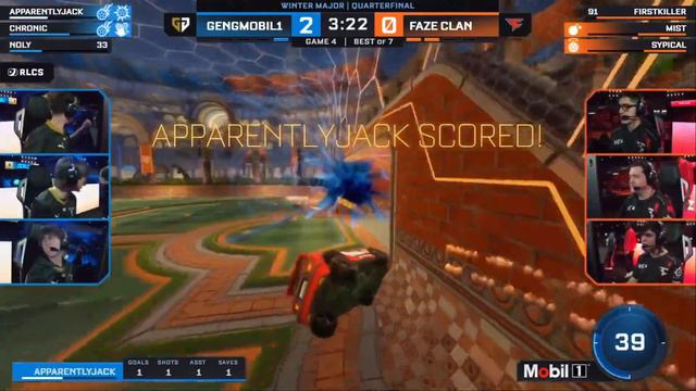 Rocket League - Winter Major 2023 - Quarterfinals - San Diego - GENG Mobil 1 VS FAZE