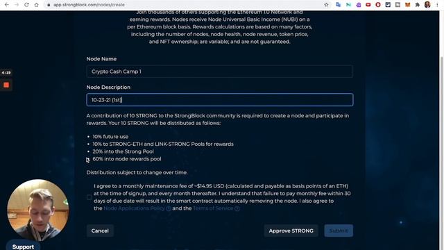 Staking STRONG - the EAST Step-by-Step Walkthrough with a Metamask & Ledger Wallet