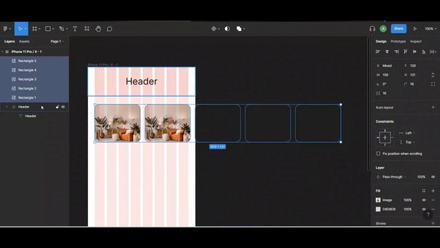 Horizontal scroll