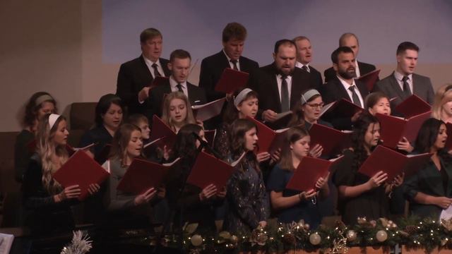 12/25/2021 Хор - "Радуйся мир"