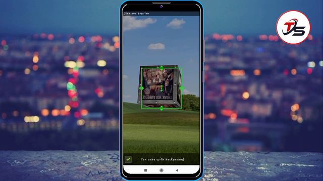 How to make 3d photo cube live wallpaper || Create 3d rotating logo || Technical Solution