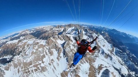 Dolomites, the most beautiful view from above???