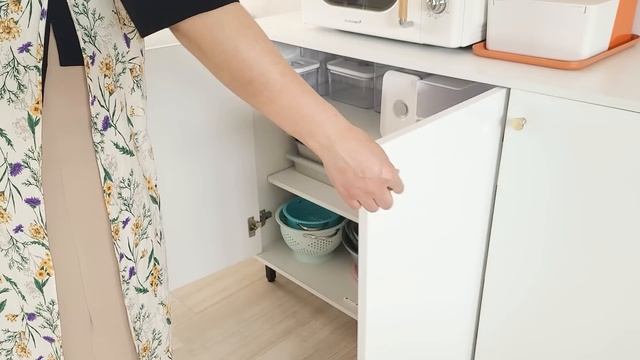 틈새 공간도 놓치지 않는 문짝! 도어 활용 수납팁?  살림이 재밌는 살림꼼수