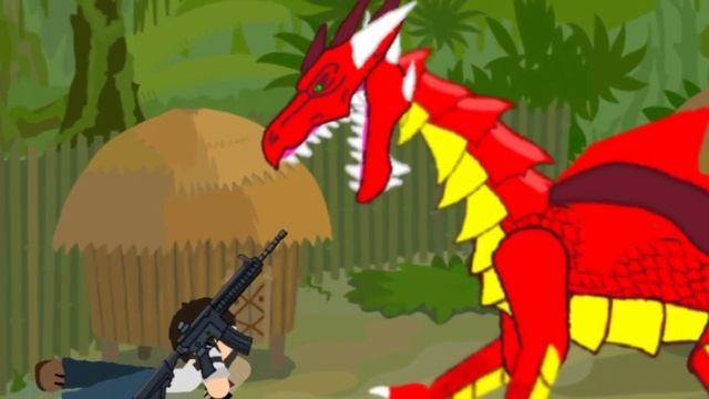 PUBG VS DRAGON Funny Animation - Drawing Cartoons 2