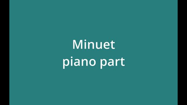 ABRSM Violin Grade 1: Minuet