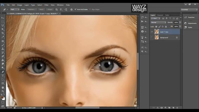 Photoshop | Transforming Photo To Barbie Doll |