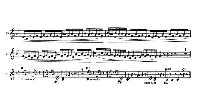 Beethoven Symphony No. 6【2nd Violin】 Op.68 F major sheet music