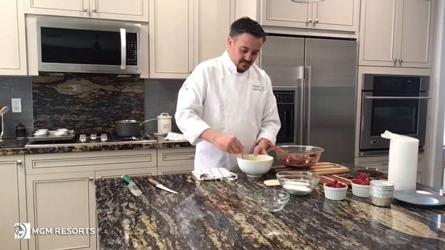 Lava Cake with Executive Pastry Chef Christophe Feyt | #TogetherAtHome | MGM Resorts