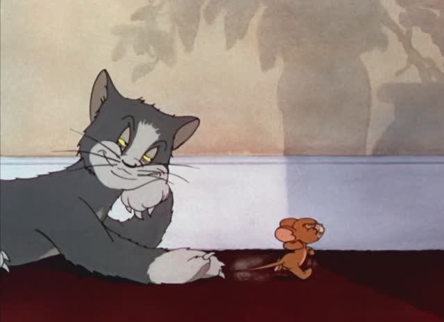 Том и Джерри – 1 серия – Кот получает пинка / Tom and Jerry (1940 год)