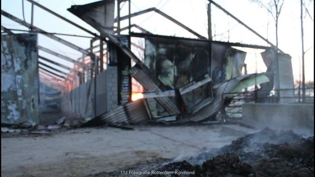 Zeer grote brand GRIP 1 verwoest meerdere panden in Erichem!