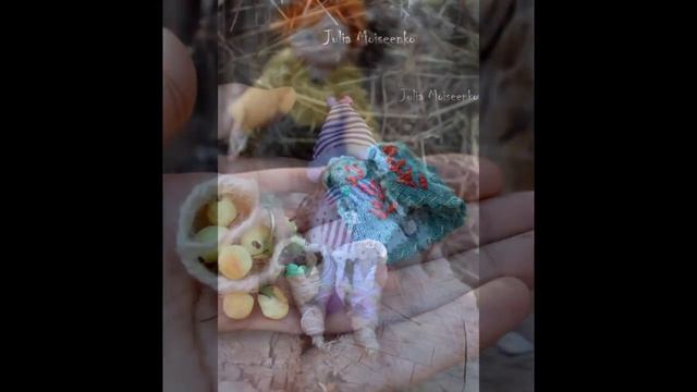 Мои работы 2014 Гномики (полимерная глина) My work 2014 Gnomes (polymer clay)