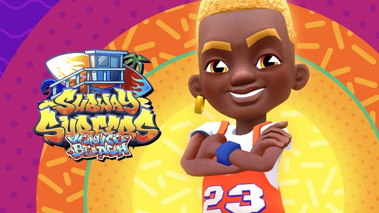 Phoenix решил устроить забег в городе Венис БичSubway Surfers:Venice Beach