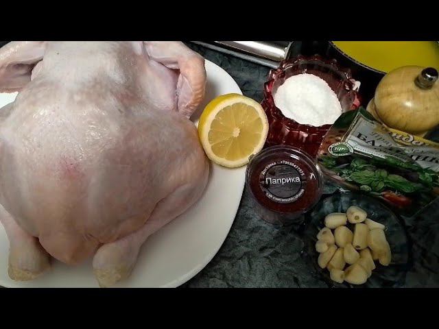 Как приготовить курицу в духовке, с золотистой корочкой