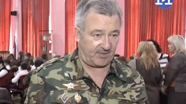 Посвящение пятиклассников в вице-кадеты.