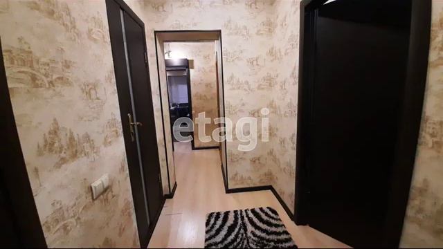 Две комнаты в трехкомнатной квартире ,проект надымский