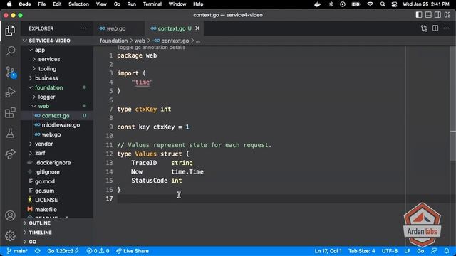 Go Web Services with Kubernetes: Ephemeral Request Storage API