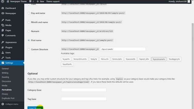 newspaper theme customization bangla - part 2