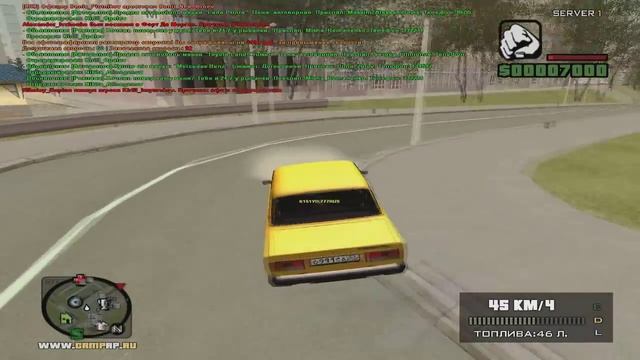 GTA по сети: Криминальная Россия #2 - Жёлтый жигуль