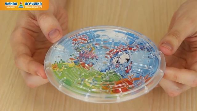 Развивающая игрушка «Двусторонний лабиринт» Домик Нюши и Кроша