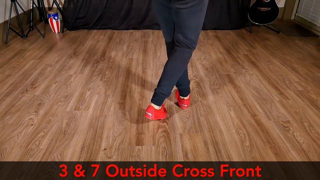 Bachata 3 & 7 Outside Cross Front