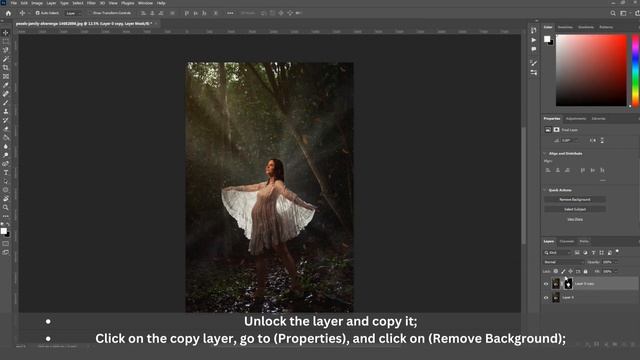How to Use Gold Firefly Overlays with Photopea and Photoshop?