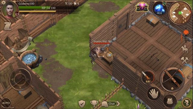 Easy Clay Brick/Pine Lumber Collect for base upgrade | Stormfall saga of survival