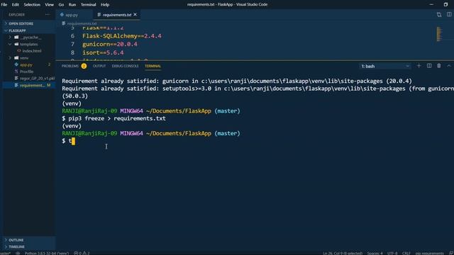 Deploying Flask Application to Heroku Cloud PaaS