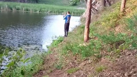 рыбалка на реке каменка