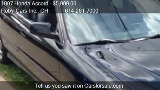1997 Honda Accord LX V6 sedan - for sale in Columbus, OH 432