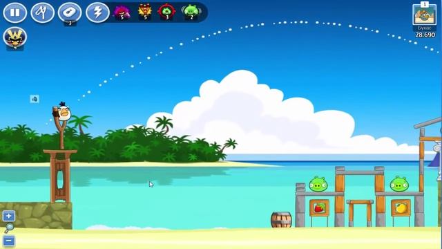 Мультик Игра для детей Энгри Бердс. Прохождение игры Angry Birds [18] серия