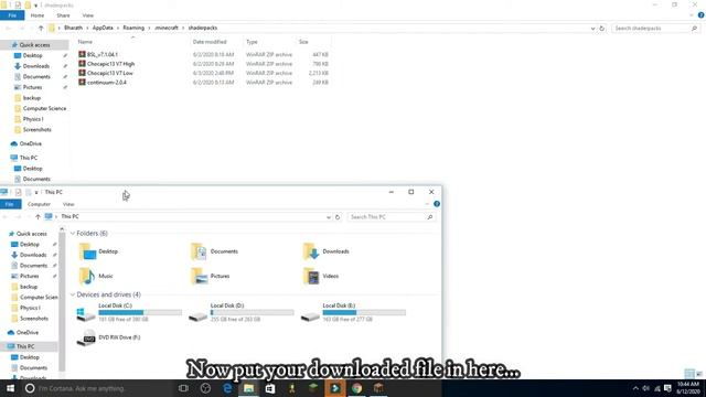 How to install shaders for Minecraft | 1.15.2 | tlauncher | Without lag | With link