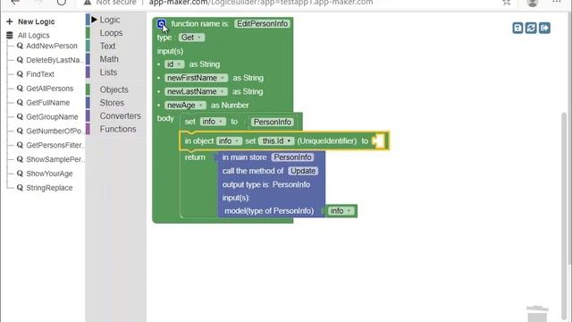 Updating Records in the Data Store (Database)